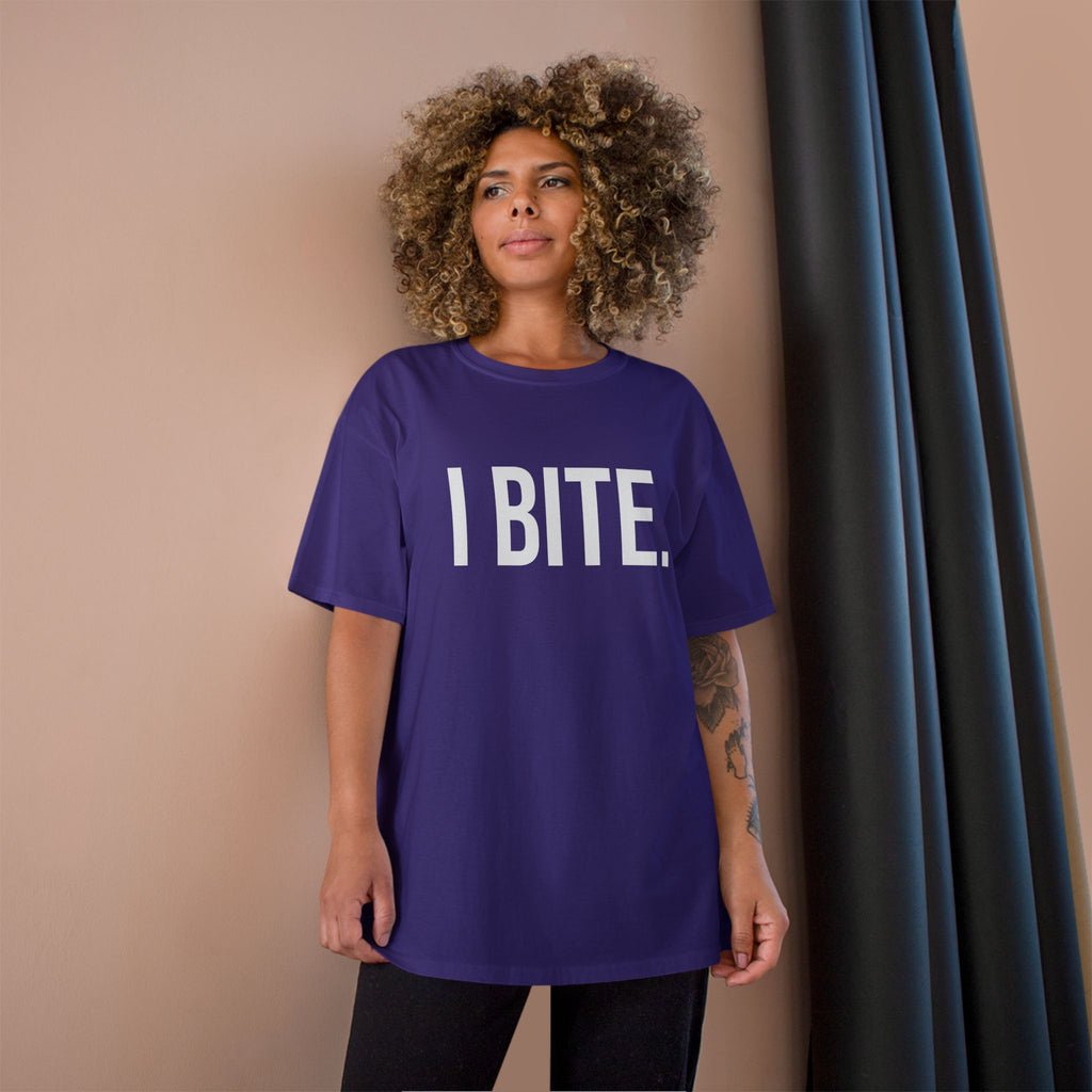 I Bite T-Shirt — Adult