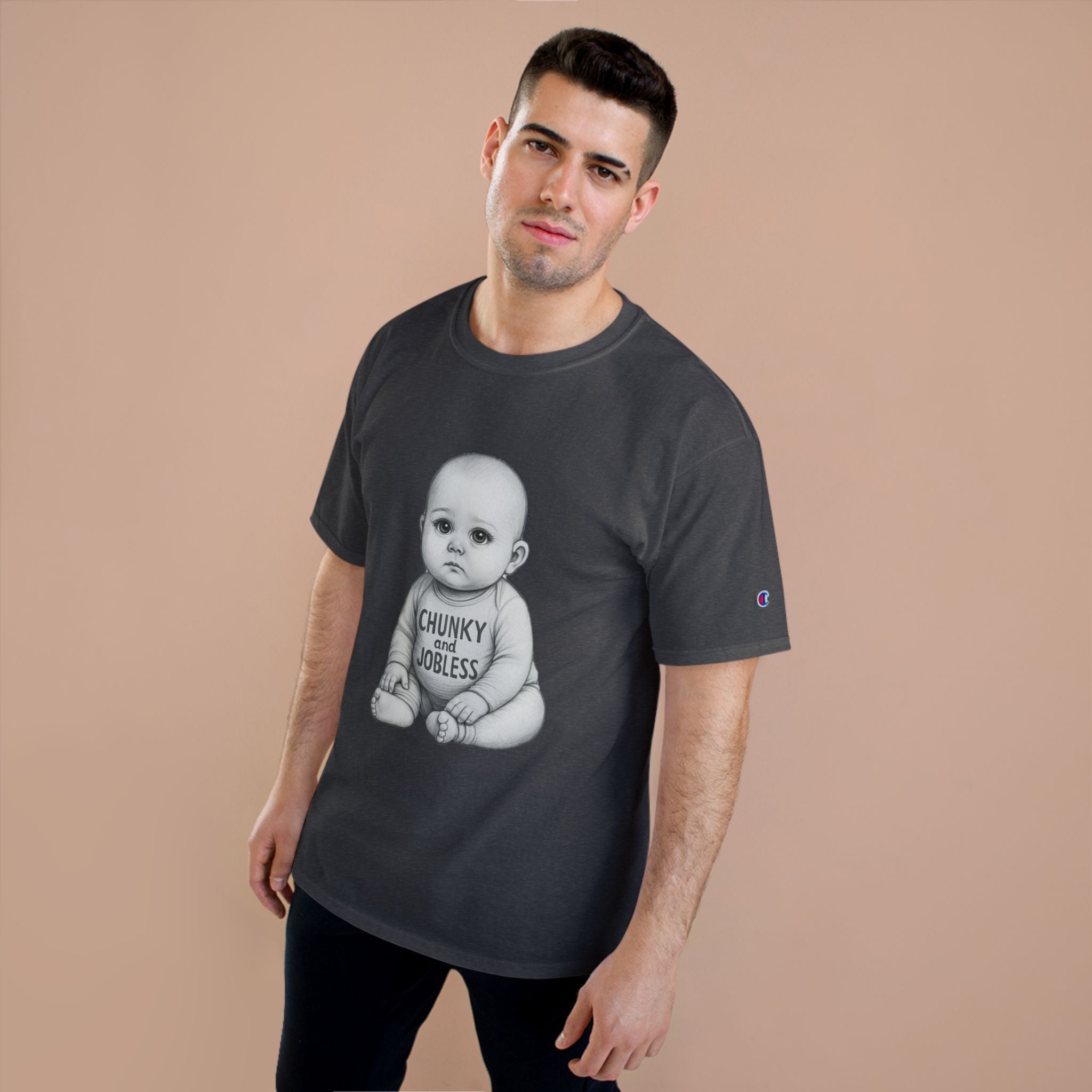Adult Chunky and Jobless Baby - Unisex Tee