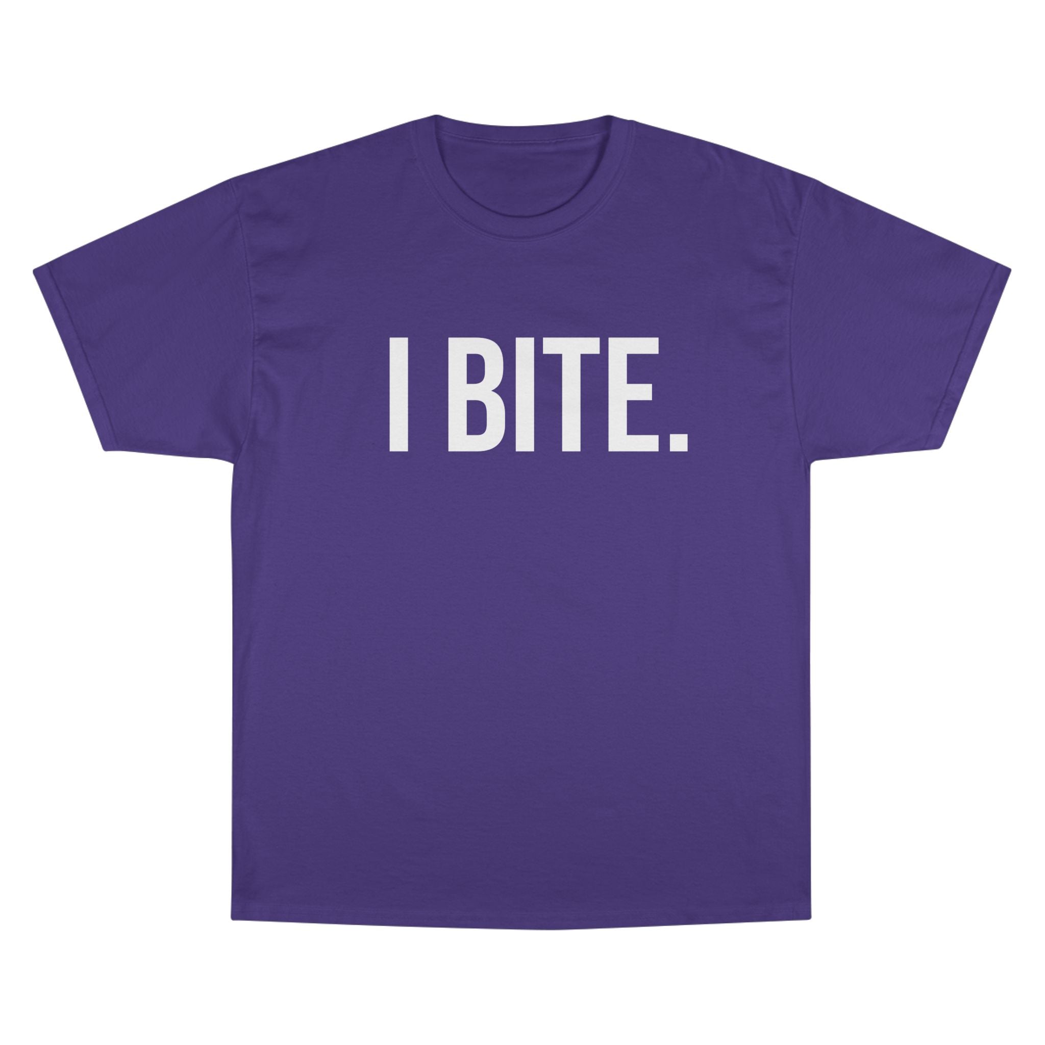 I Bite T-Shirt — Adult