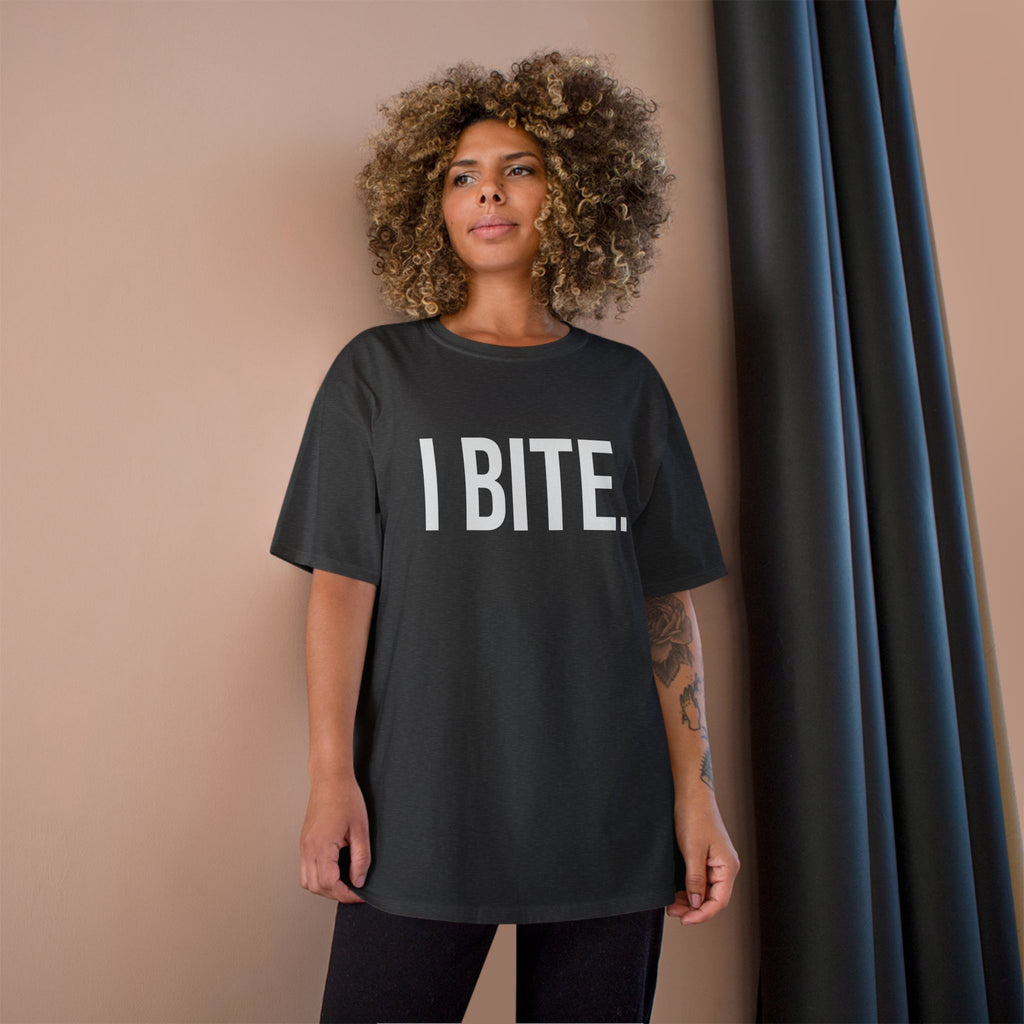 I Bite T-Shirt — Adult