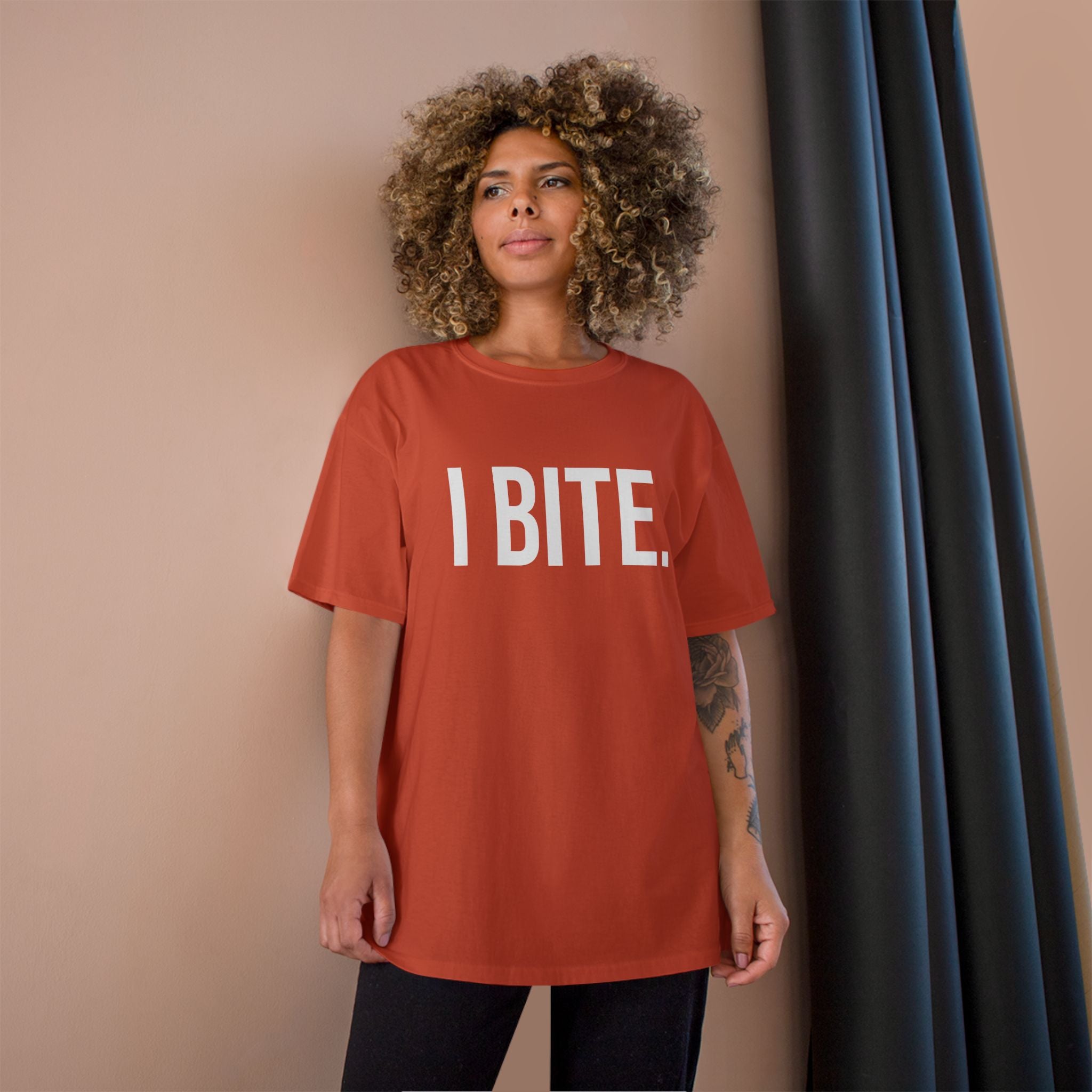 I Bite T-Shirt — Adult