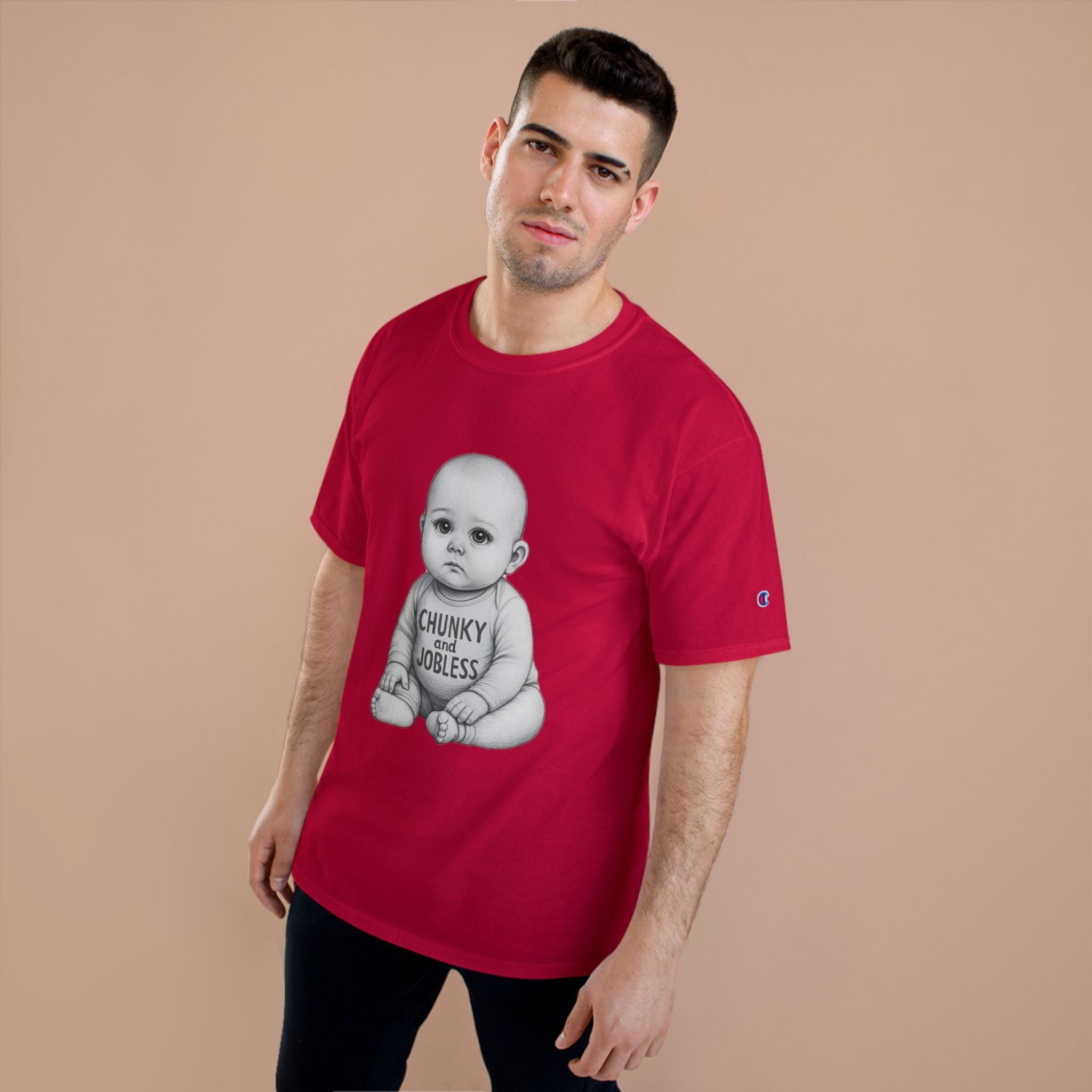 Adult Chunky and Jobless Baby - Unisex Tee