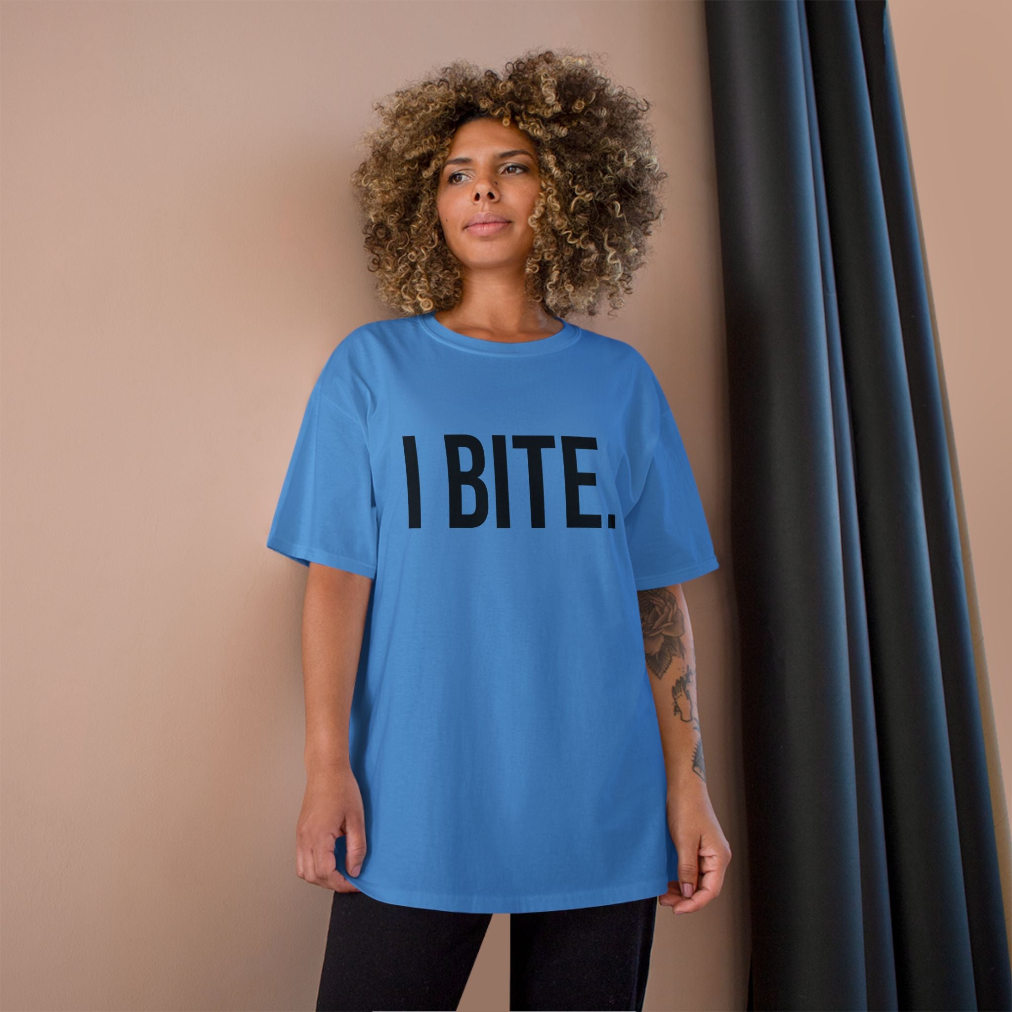I BITE. T-Shirt — Adult Unisex
