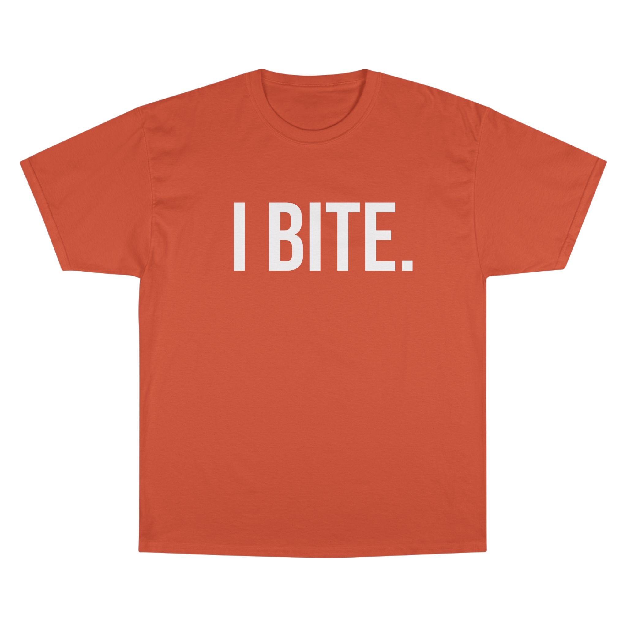 I Bite T-Shirt — Adult