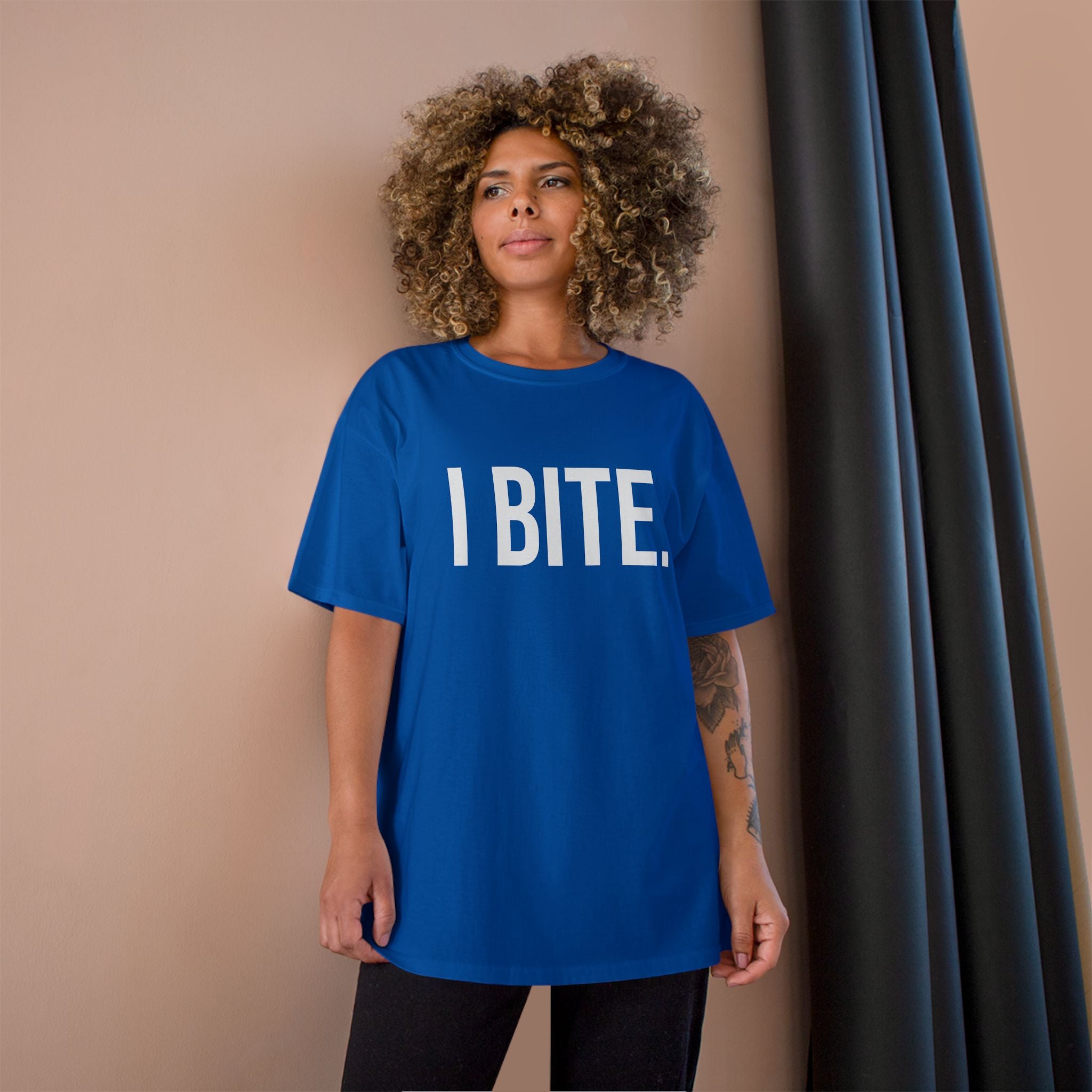 I Bite T-Shirt — Adult