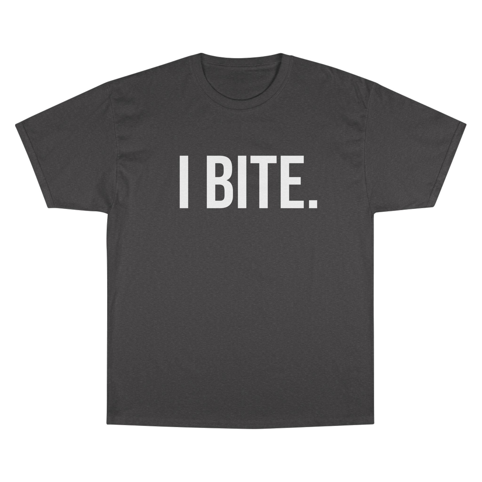 I Bite T-Shirt — Adult