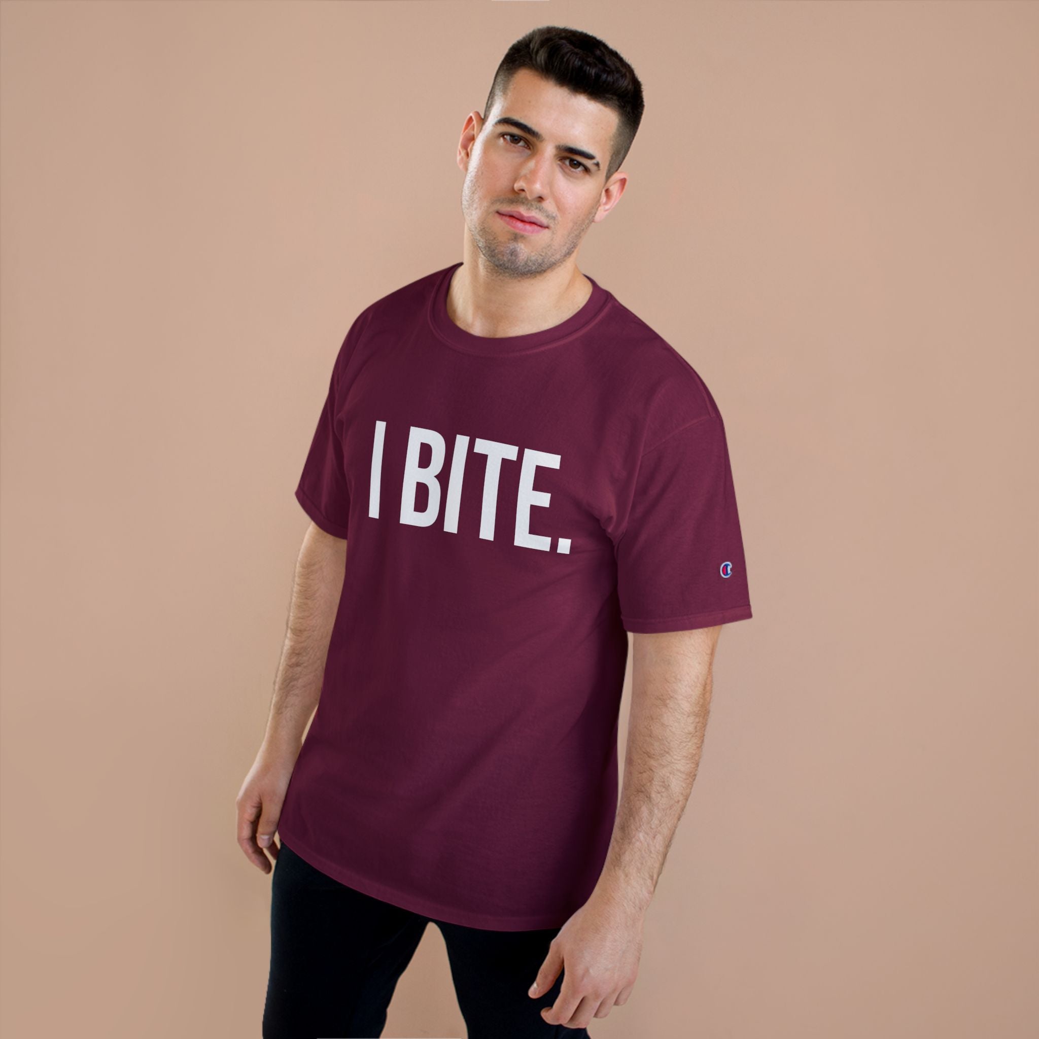 I Bite T-Shirt — Adult