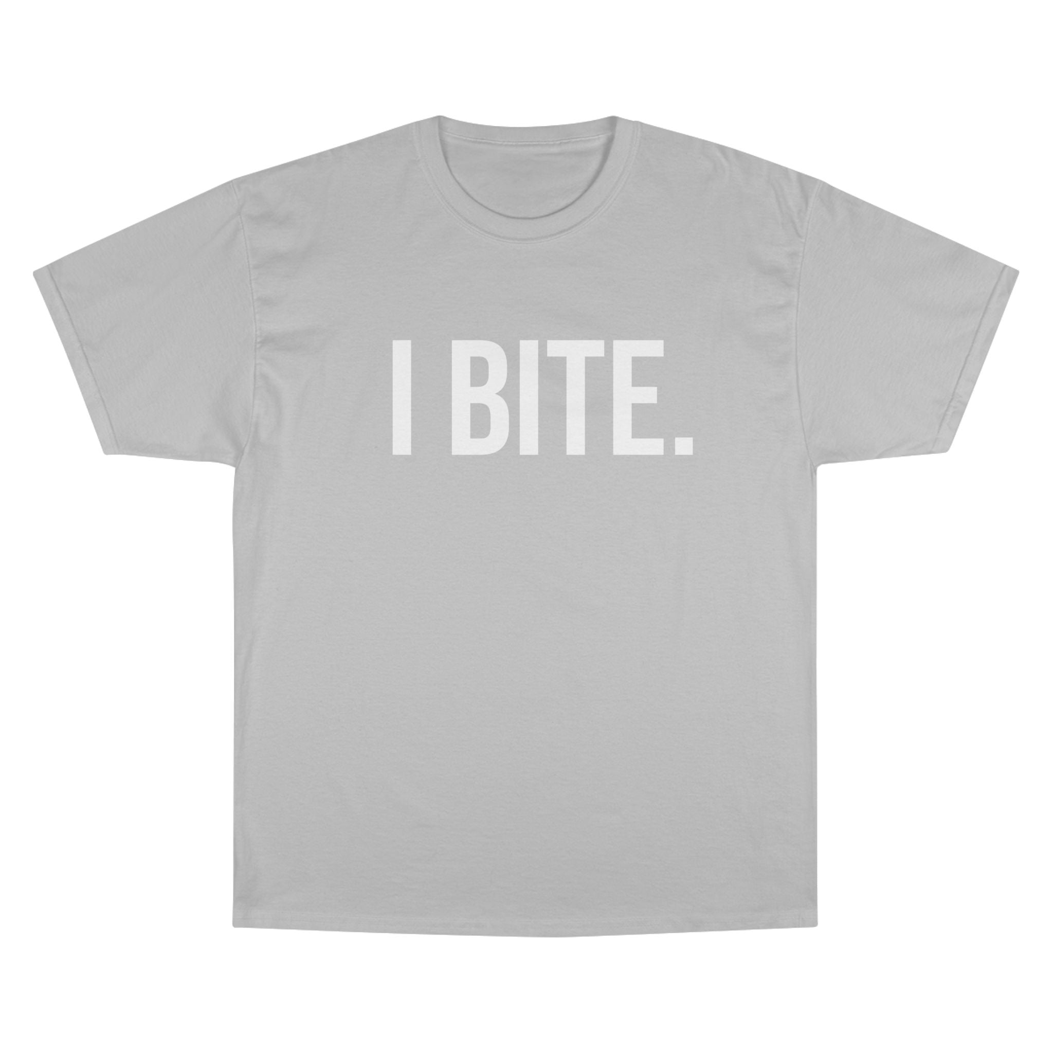 I Bite T-Shirt — Adult