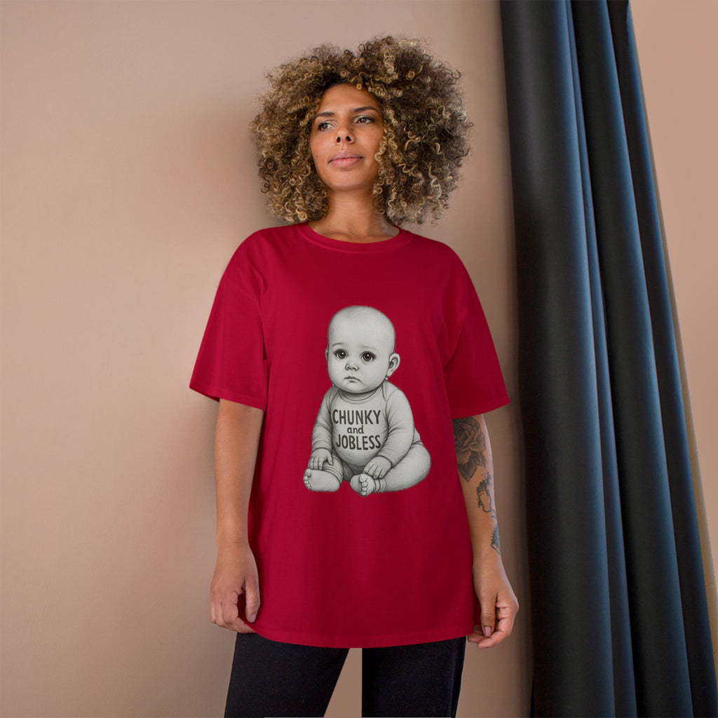 Adult Chunky and Jobless Baby - Unisex Tee