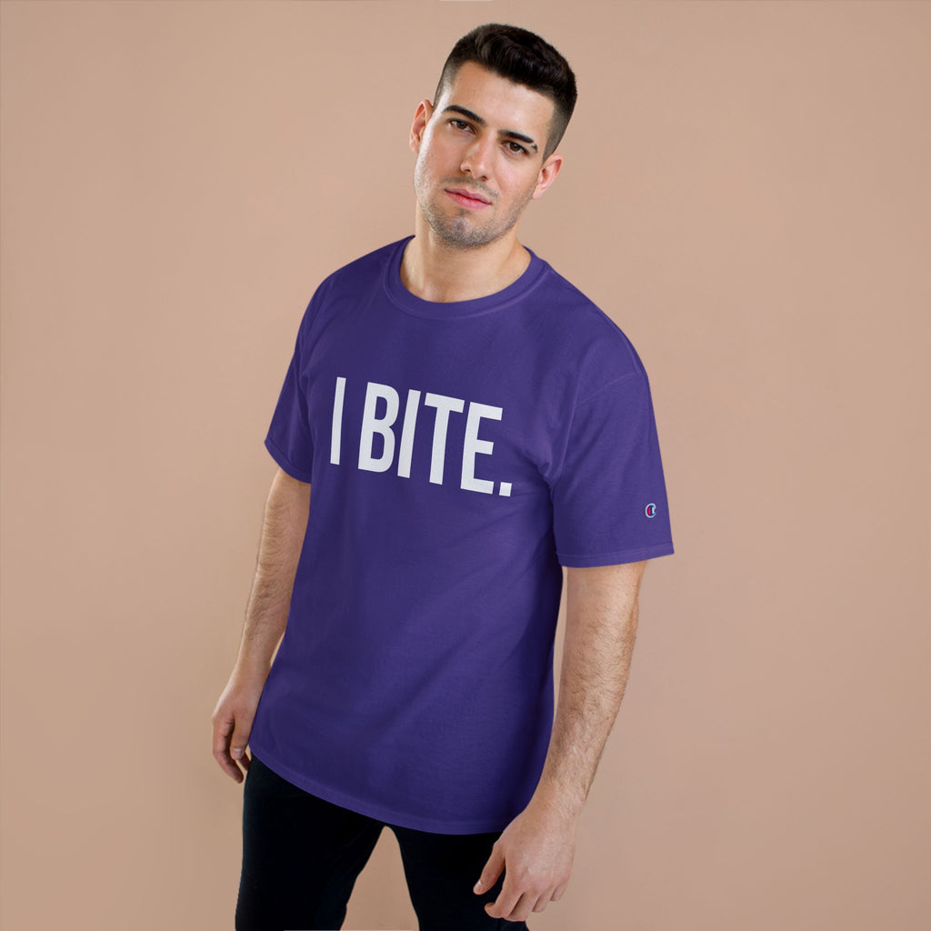 I Bite T-Shirt — Adult
