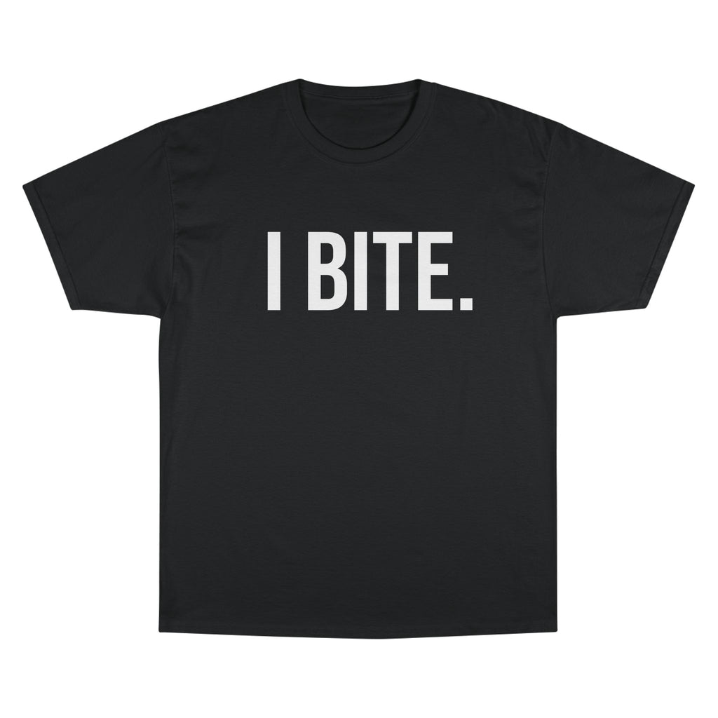 I Bite T-Shirt — Adult