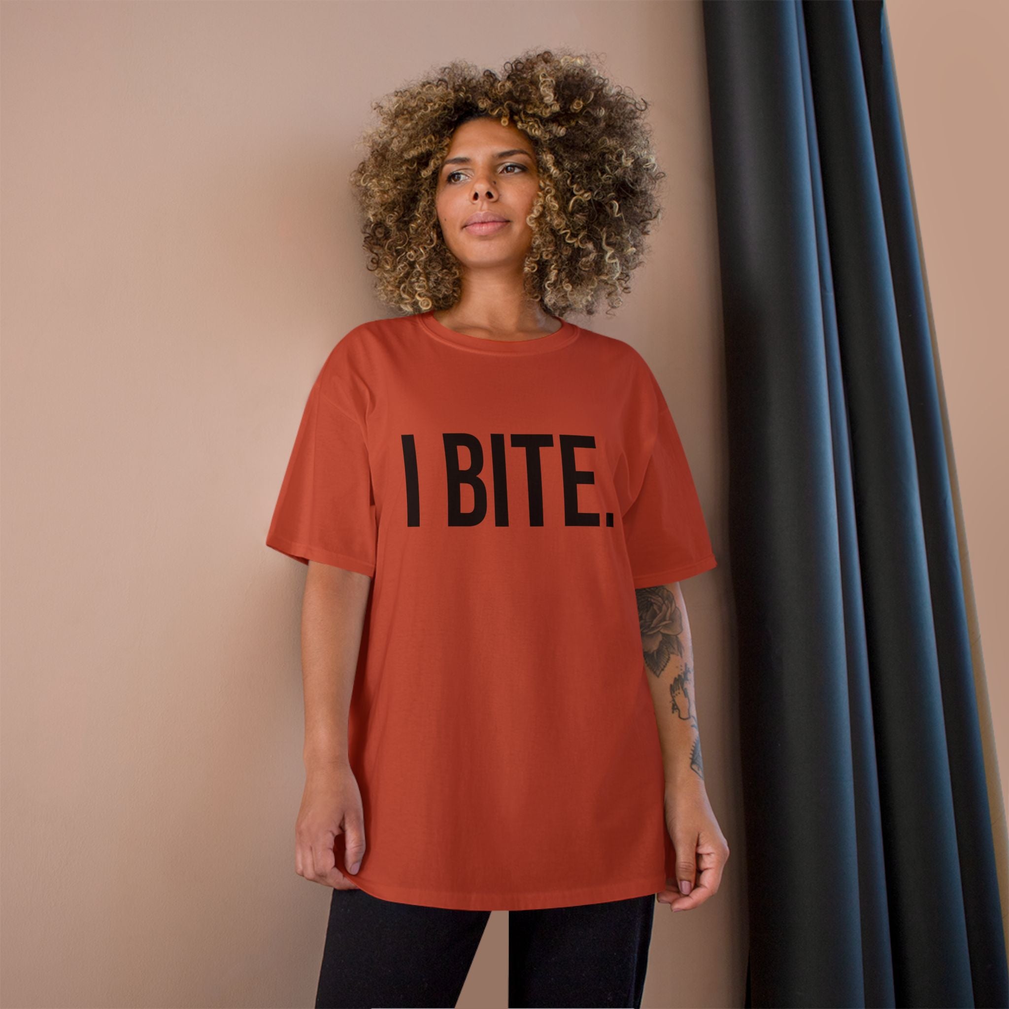 I BITE. T-Shirt — Adult Unisex