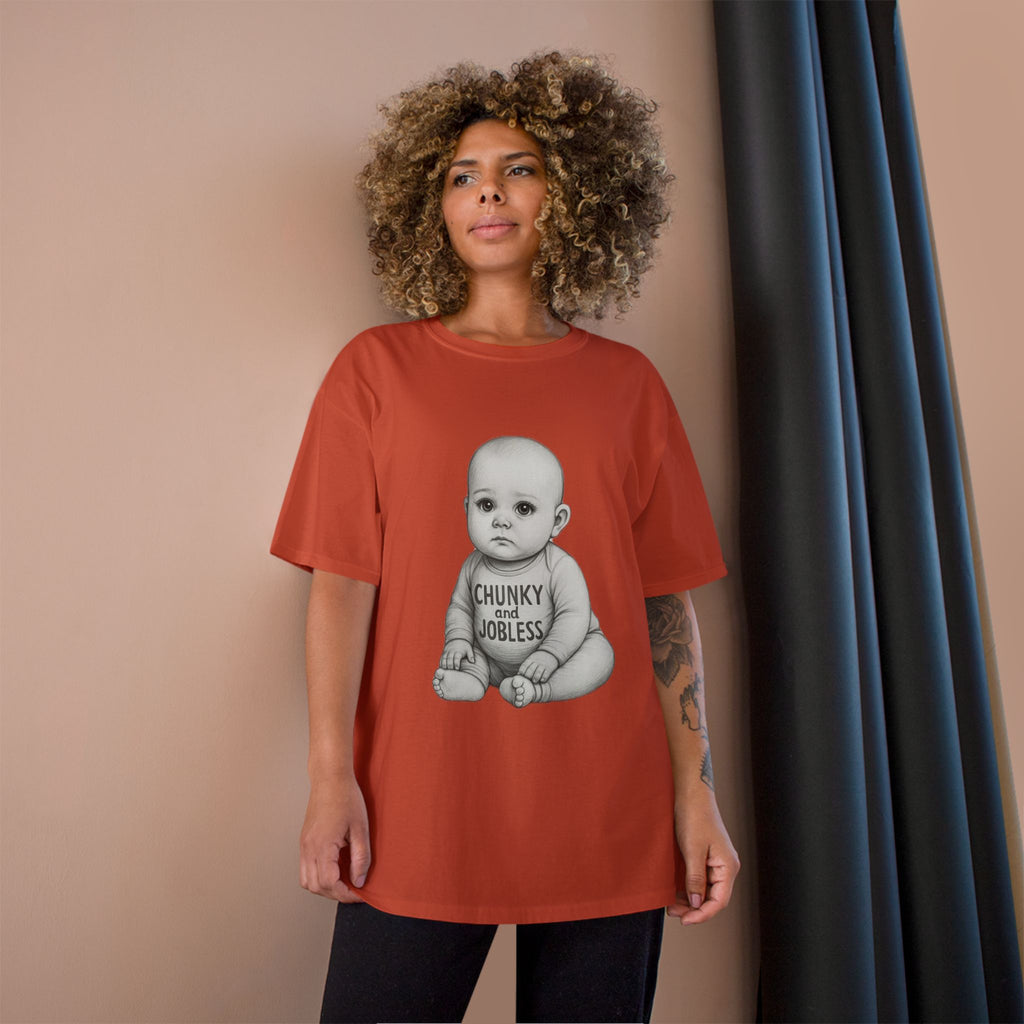 Adult Chunky and Jobless Baby - Unisex Tee