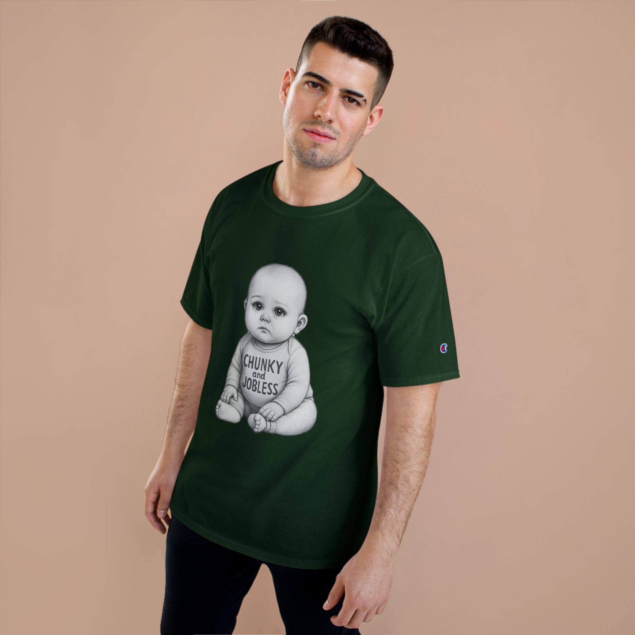 Adult Chunky and Jobless Baby - Unisex Tee