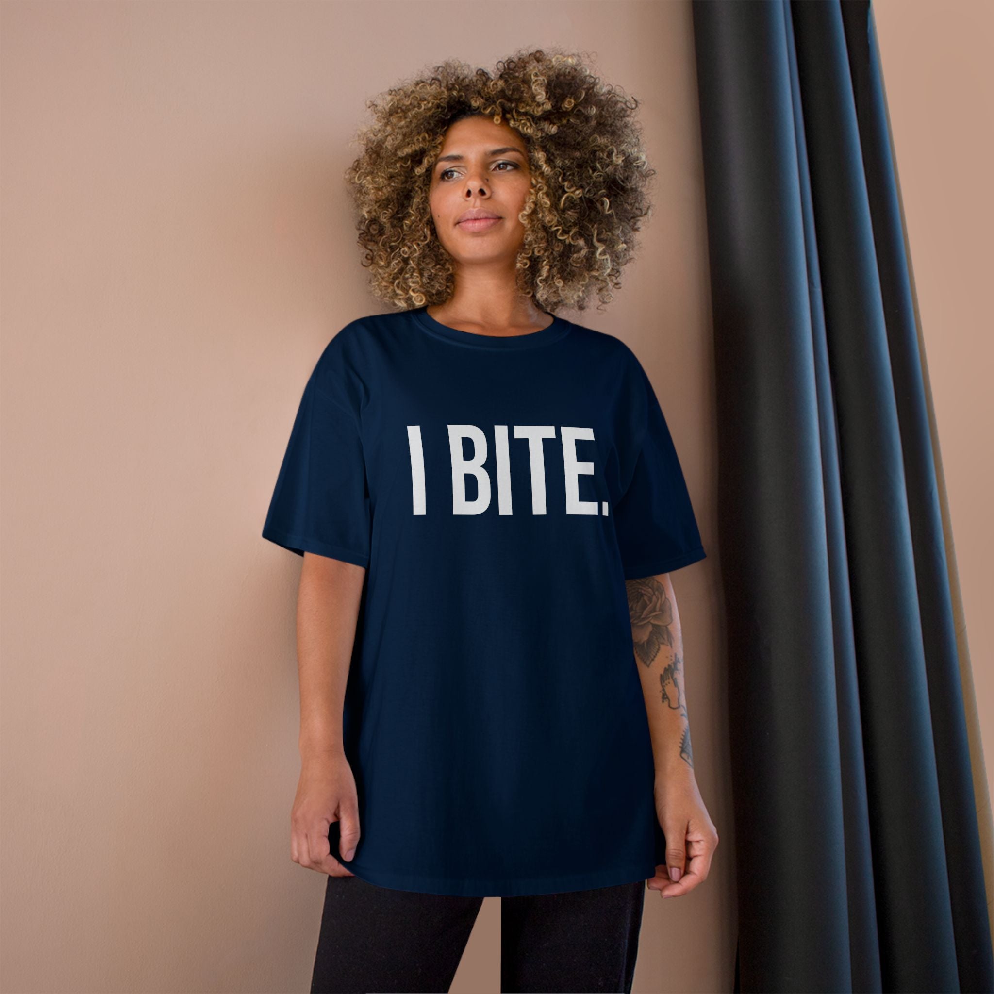 I Bite T-Shirt — Adult
