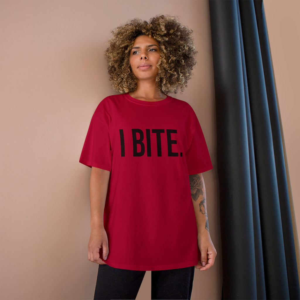 I BITE. T-Shirt — Adult Unisex
