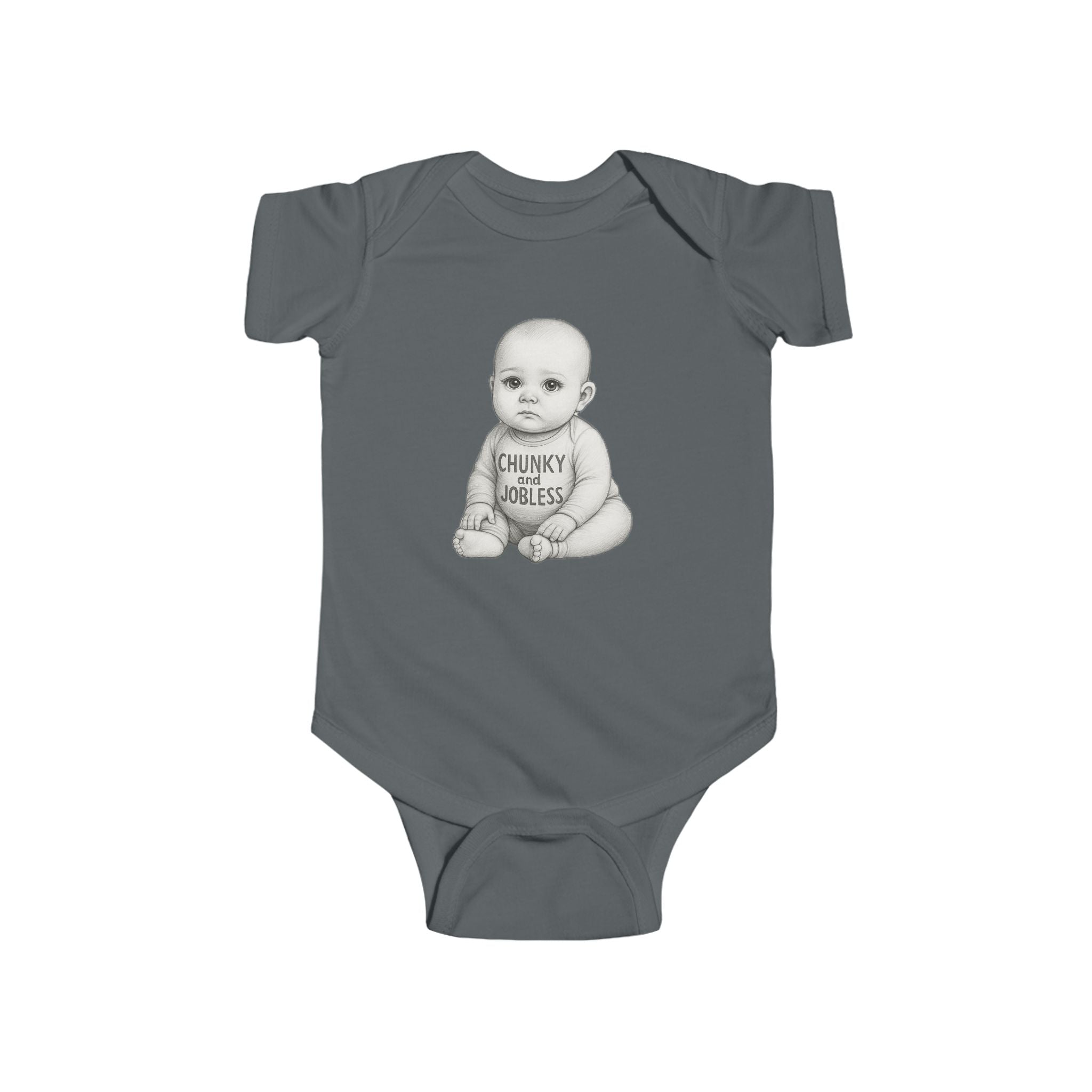 Chunky and Jobless —Cute Baby Onesie