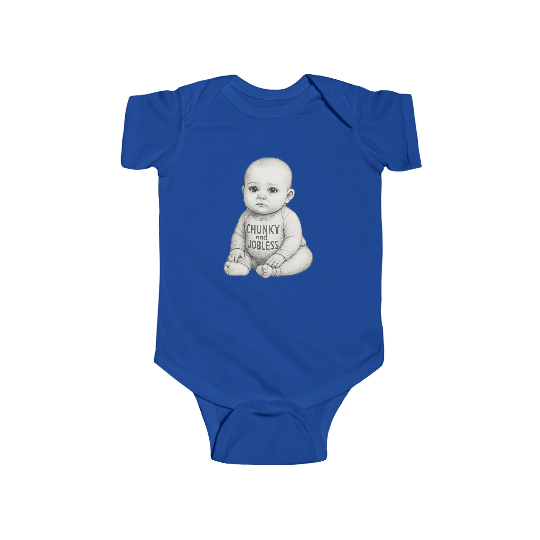 Chunky and Jobless —Cute Baby Onesie