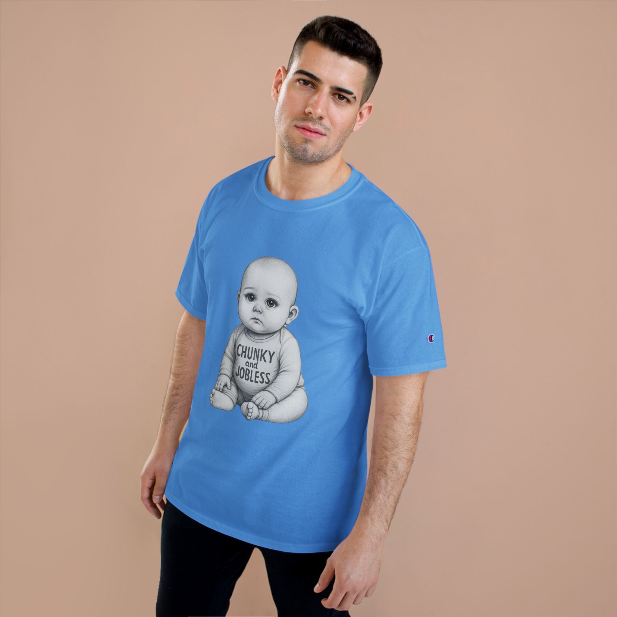 Adult Chunky and Jobless Baby - Unisex Tee