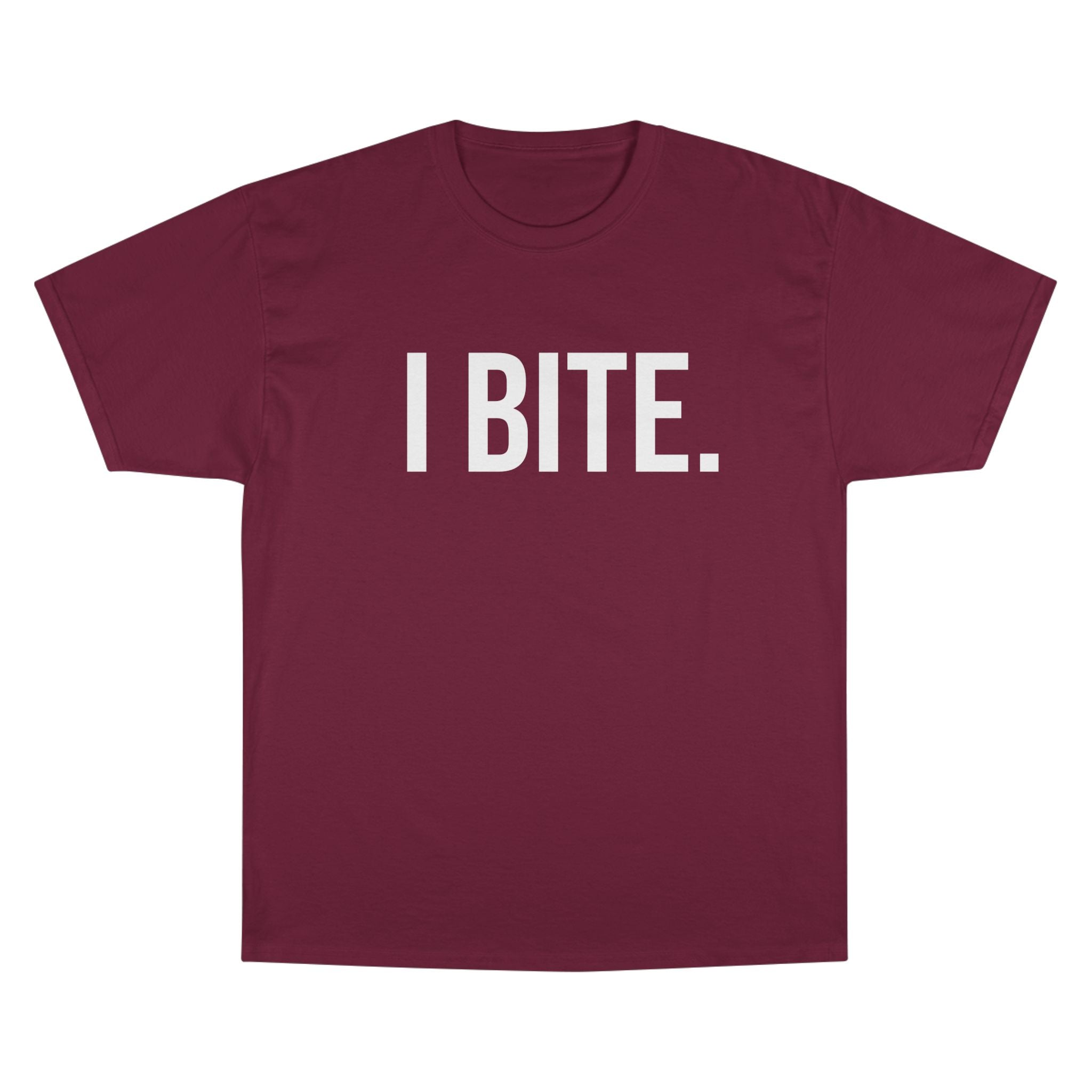 I Bite T-Shirt — Adult