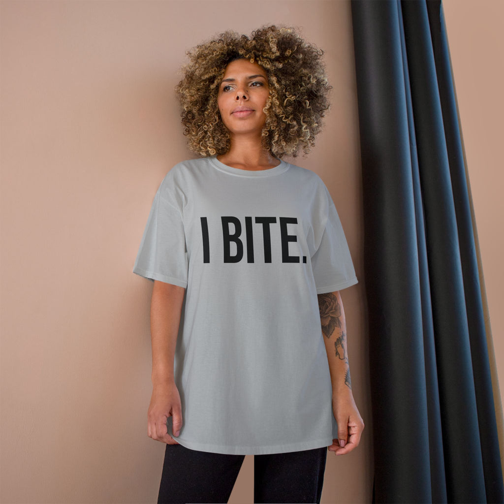 I BITE. T-Shirt — Adult Unisex