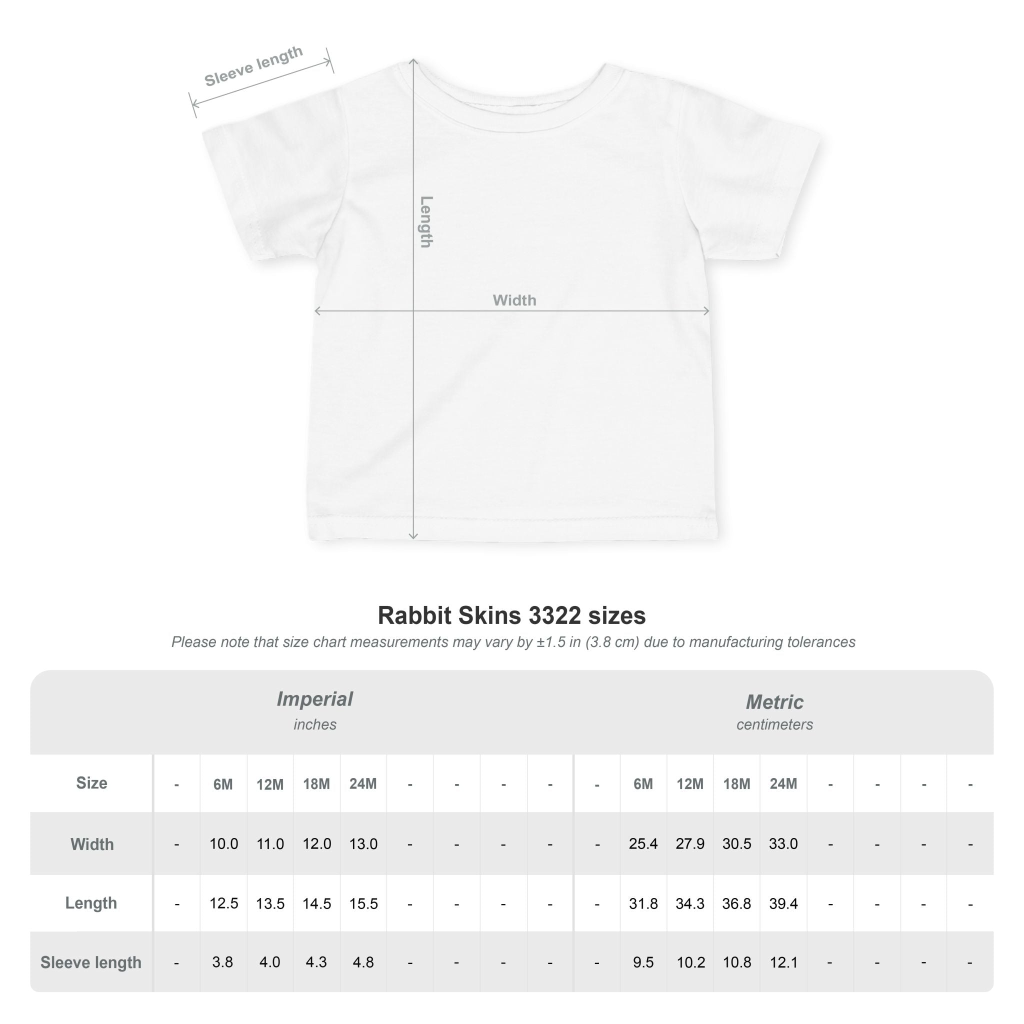 Infant Tee — "I BITE." Funny Baby Shirt