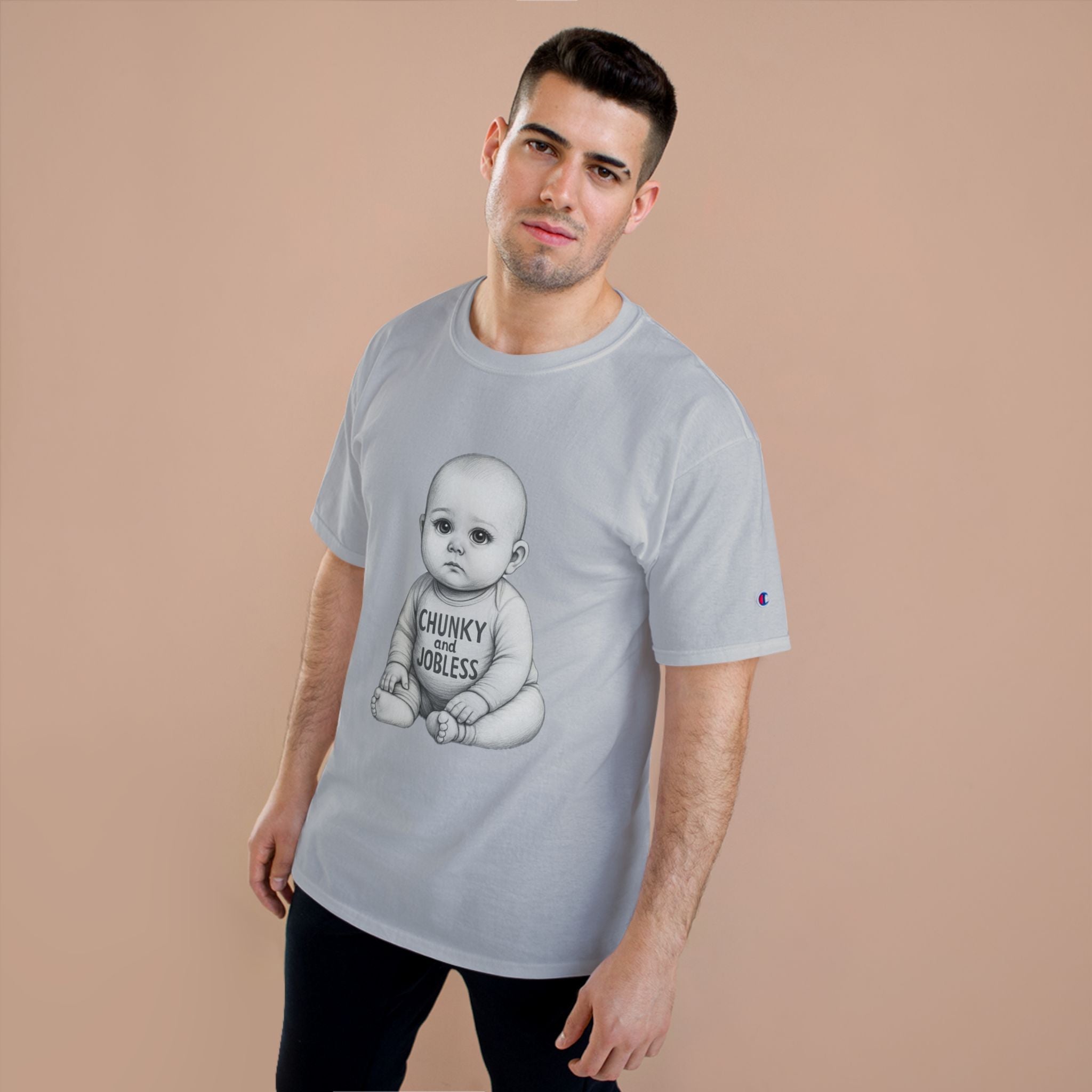 Adult Chunky and Jobless Baby - Unisex Tee