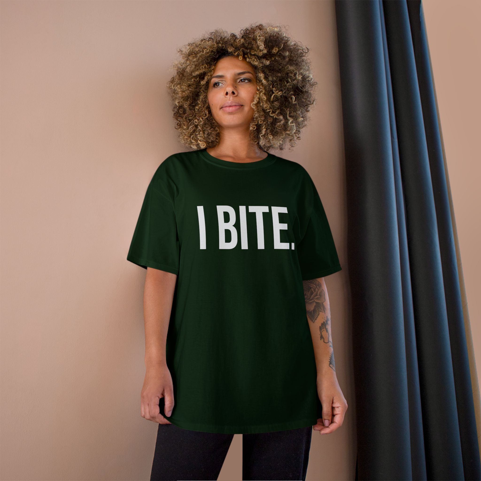 I Bite T-Shirt — Adult