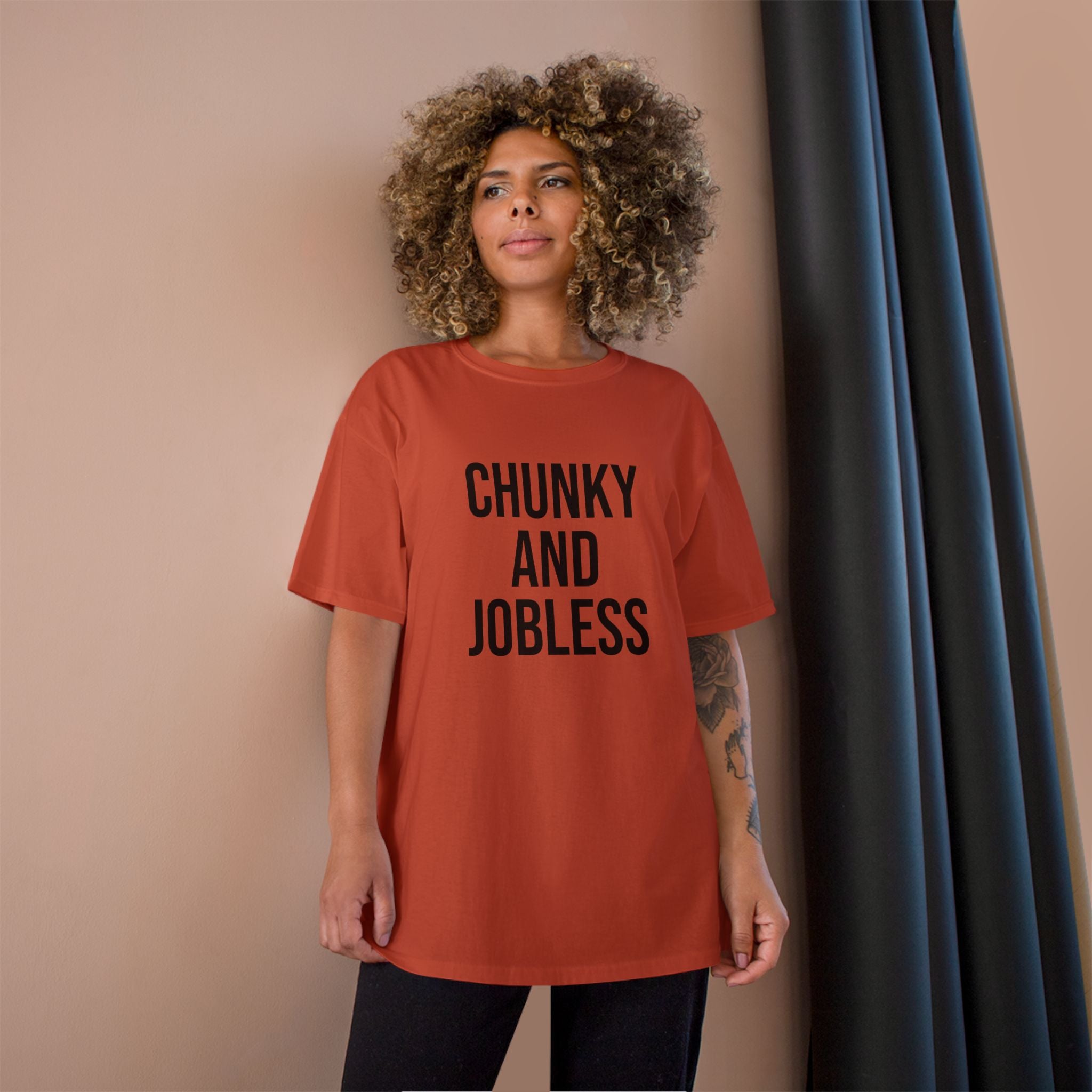 Adult Chunky and Jobless  — Unisex Tee