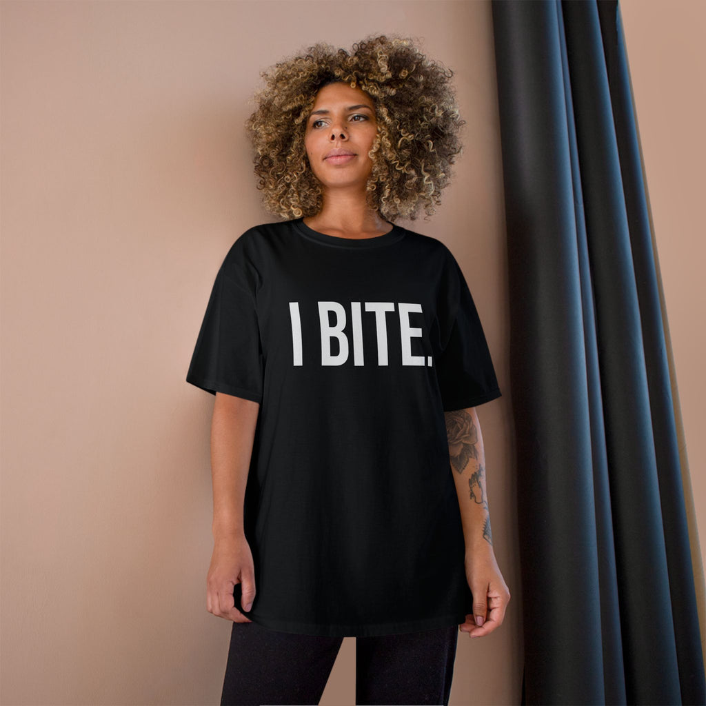 I Bite T-Shirt — Adult