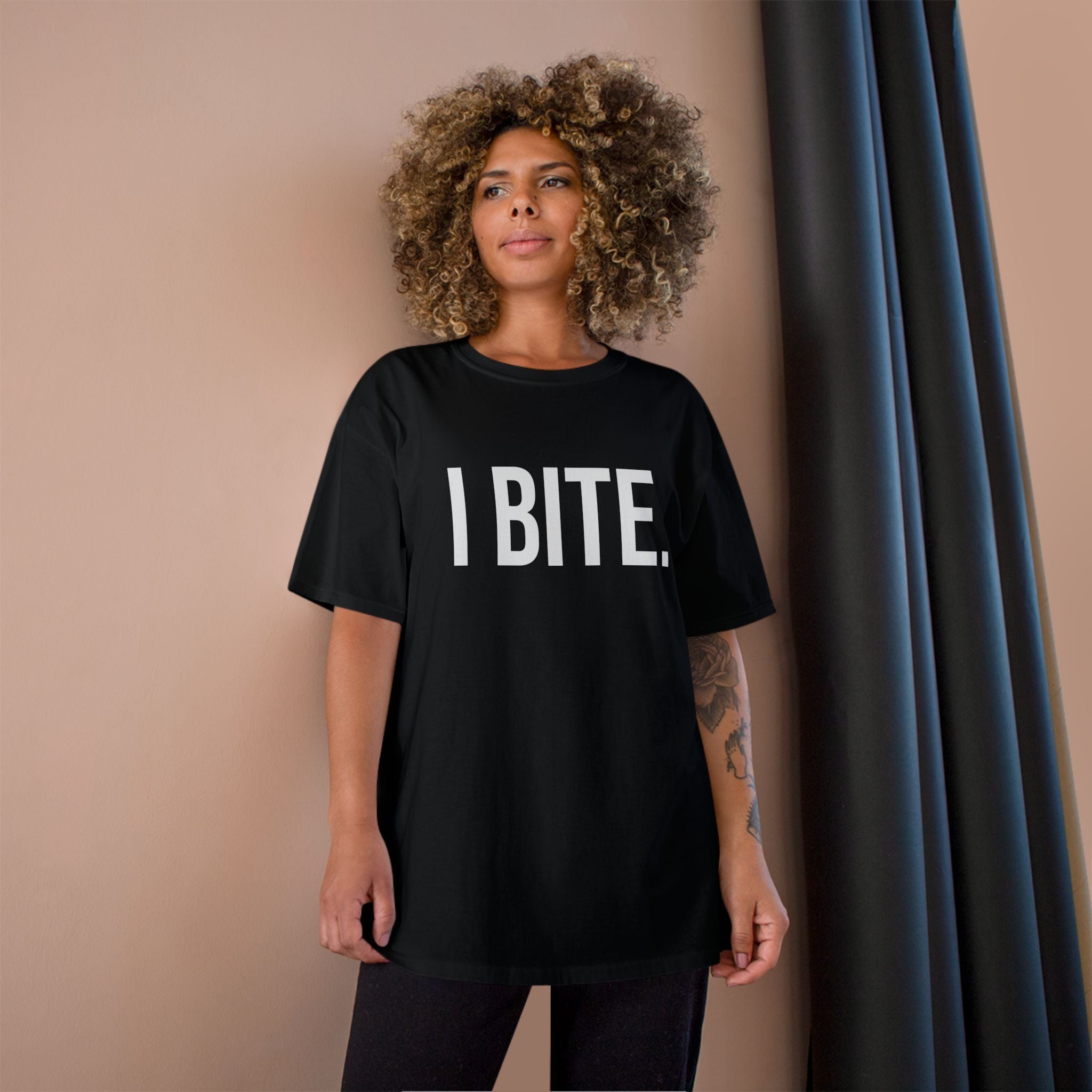 I Bite T-Shirt — Adult
